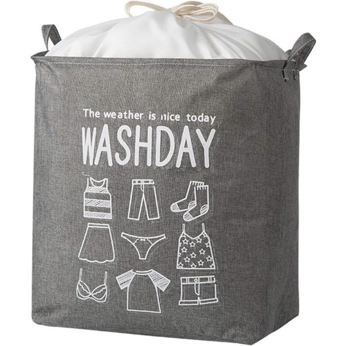 Cenvialuxy Panier A Linge Pliablem, 75L Panier Linge Sale