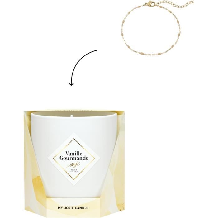Bougie Parfumée à La Vanille Avec Initiale - Marque Truly Yours - Neuf - Petite Format