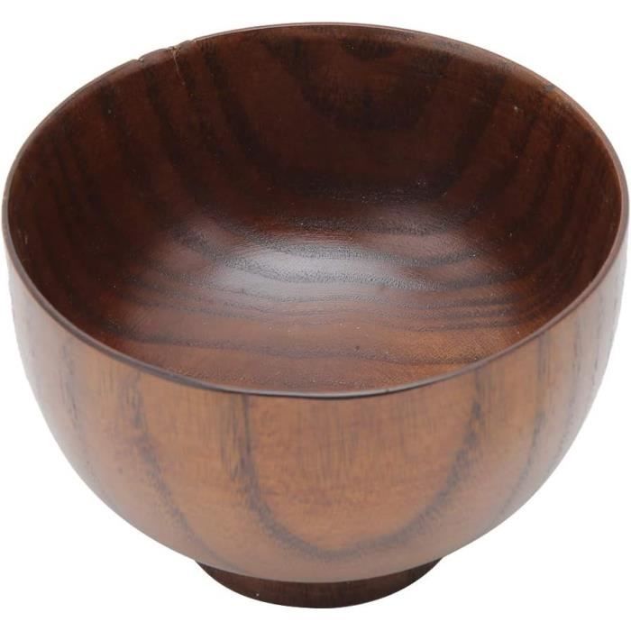Récipient en bois d'acacia naturel 13 cm