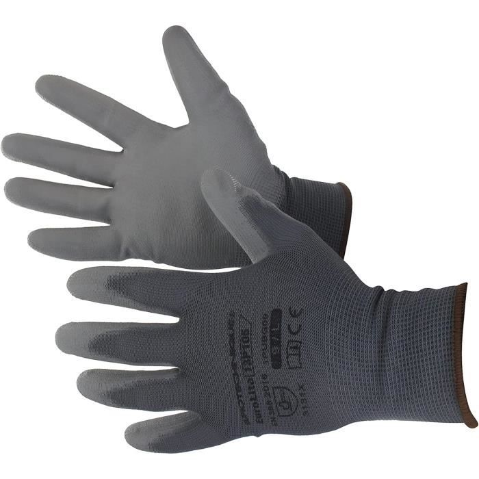 Gant tricot acrylique protection contre le froid