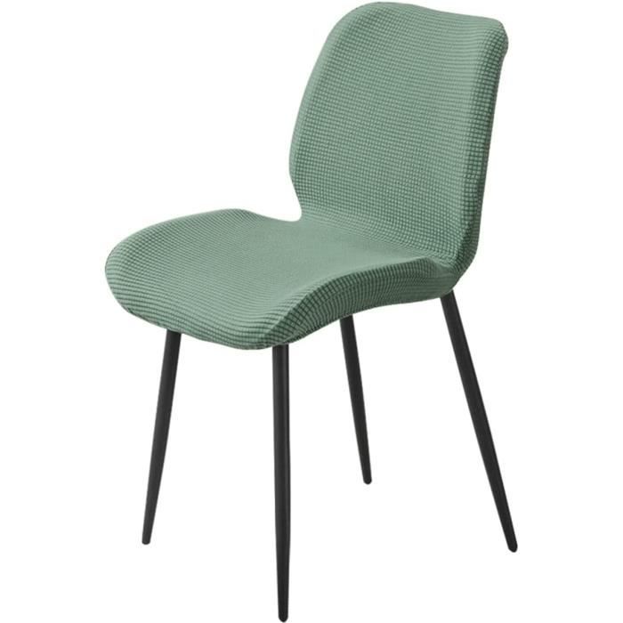 XGANGM Scandinave Housse De Chaises Salle à Manger 2/4 Pieces Extensible Dossier Couverture De Chaise Bureau Restaurant Moderne Triangle Couvre Chaise Salle Manger Cuisine,Beige,2PCS