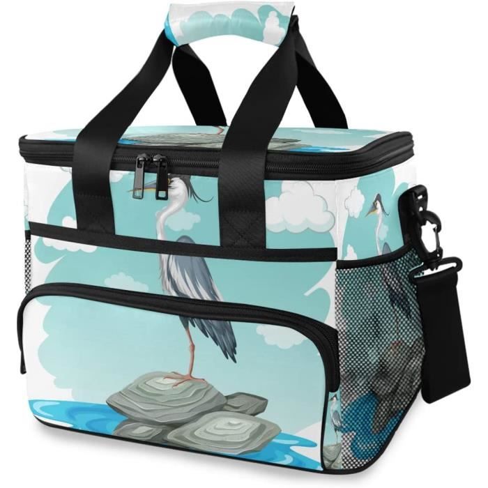 REFROIDISSEUR ISOLÉ ALIMENTAIRE Pochette de repas Déjeuner Sac Sac de glace EUR 16,14 - FR