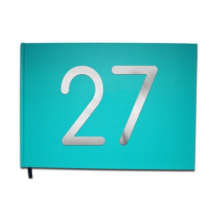 Livre D Or 27 Ans Anniversaire Mariage Retraite Lettres Chromees 100 Pages Qualite Premium Uttscheid Couleur Bleu C Cdiscount Beaux Arts Et Loisirs Creatifs