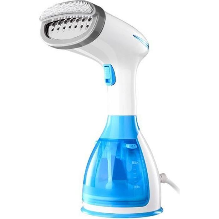 Défroisseur à Vapeur - Marque - Modèle - Débit de vapeur 22 g/min - Pression de la vapeur 6 bar - Bleu
