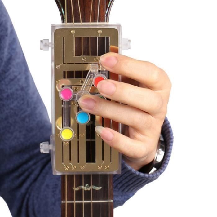 Accordeur guitare auxiliaire classique aide à l'enseignement système  d'apprentissage de la guitare étude pratique - Cdiscount Instruments de  musique