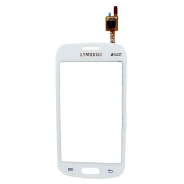 Vitre tactile blanche pour Samsung Galaxy Trend li