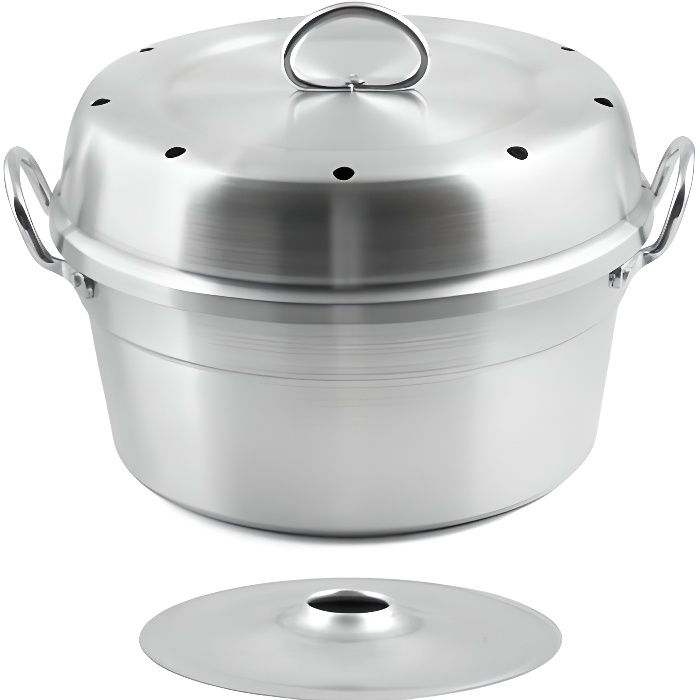 CM24 Aluminium HOME Fornetto gaz avec des pots de couvercle et la cuisine de préparation