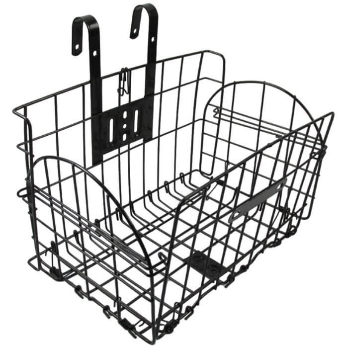 TEMPSA Panier de Vélo Pliable Métal Fil Avant Sac Arrière Suspendu