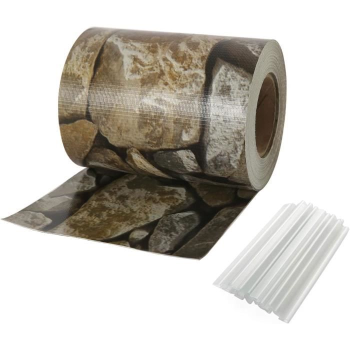 Film Brise-Vue En Pvc Bande Brise-Vue De Jardin Sichtschutz Avec Clips ...