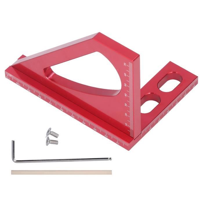 Jauge D'angle Pour Avions RC 0-50° - Aluminium CNC, Mâchoires Rembourrées, Réglage Aileron/ascenseur/gouvernail