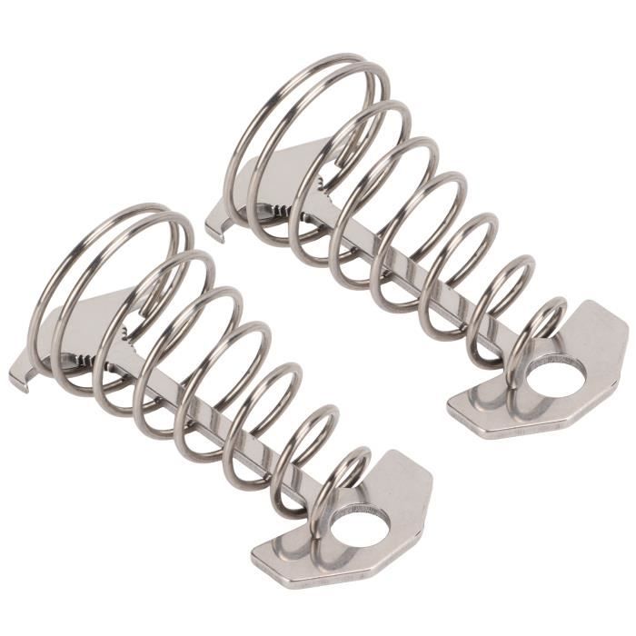Kit De Sardines Et Cordelettes Pour Tente - Boucles De Guidage En Acier Argenté