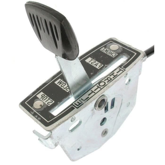 Commande d'accélération universelle en métal avec câble réversible