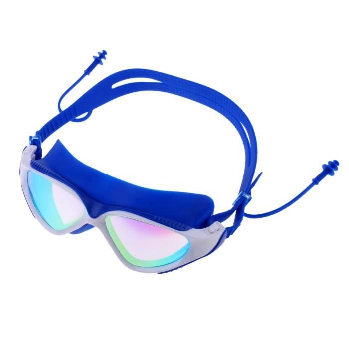 Lunettes De Natation Adultes Anti-buée - Protection UV - Étanches - Avec Boîte De Rangement - Homme Et Femme