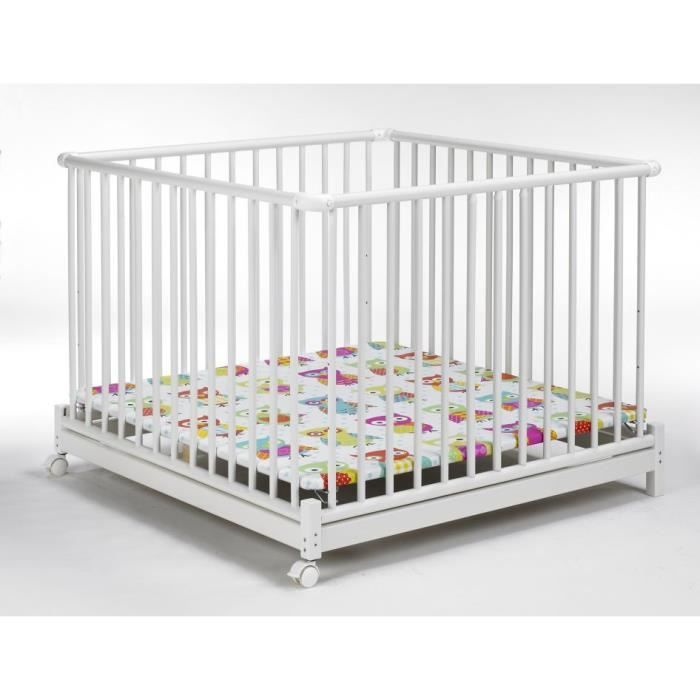 Parc Bebe Bois Euro Parc Geuther Blanc Tapis De Sol Etoile 73x102 Cdiscount Puericulture Eveil Bebe