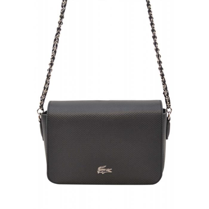 sac lacoste noir
