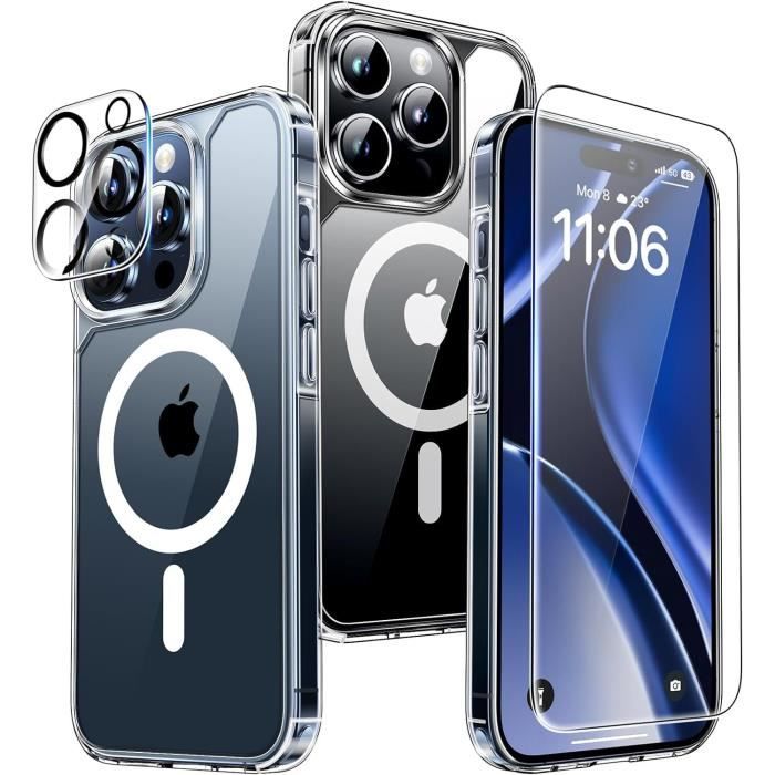 Verre Trempé pour iPhone 15 Pro, iPhone 15 Pro Protection d'écran 2 Pièces  et iPhone 15 Pro Verre Trempé d'objectif[S22] - Cdiscount Téléphonie