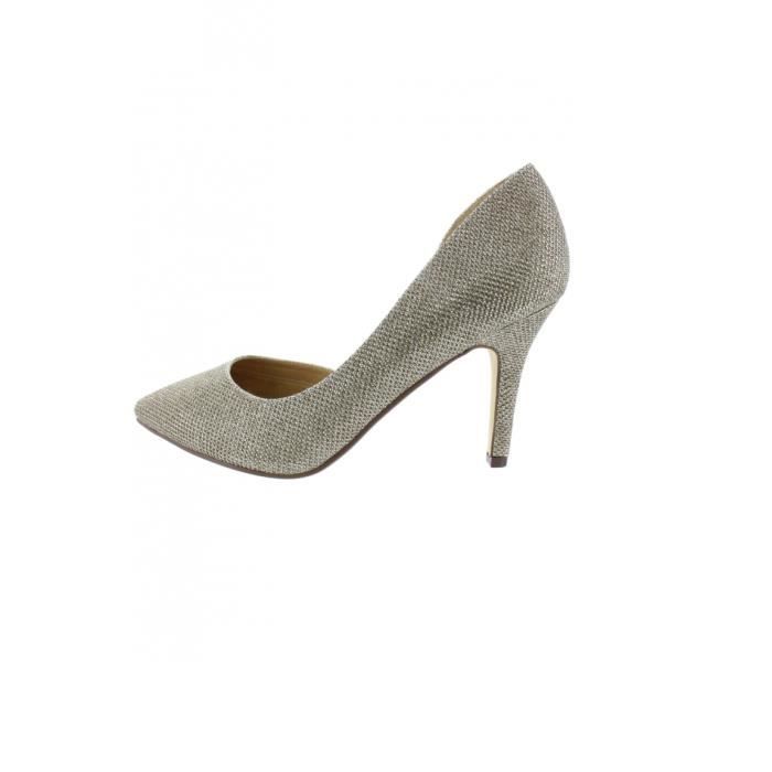 escarpin ouvert coté