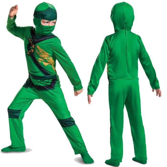 Costume "vert étrange" Pour Enfant 5-12 Ans - Pour Halloween, Cosplay, Fête Déguisée - Taille Variable Selon Mesure