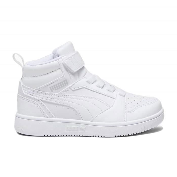 Puma Puma Rebound V6 Mid Ac+ Ps Chaussures pour Enfant Blanc 393832-05