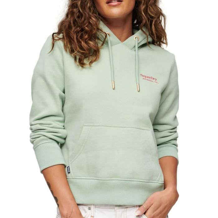 Sweat Zippé Sweat Superdry Fleurs Femme Superdry Veste Zippée