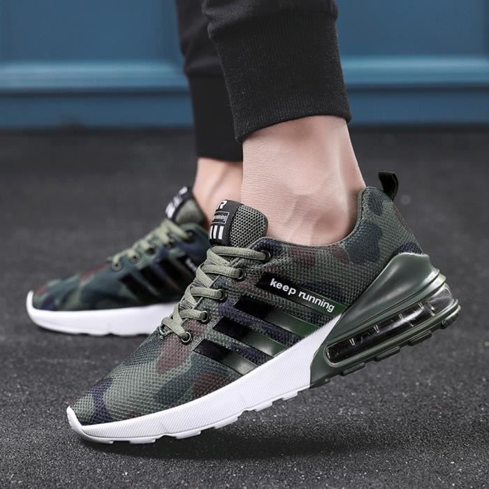 basket camouflage homme