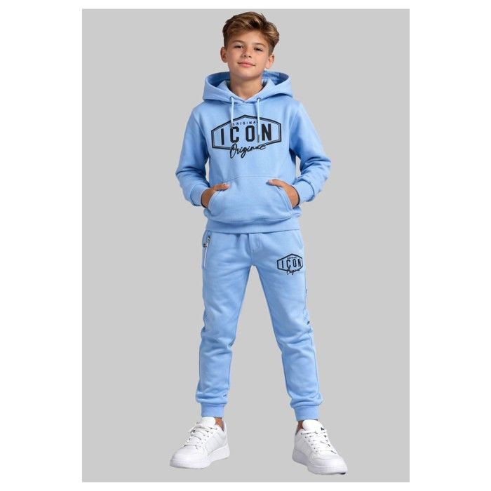 Ensemble Jogging Garçon Ciel