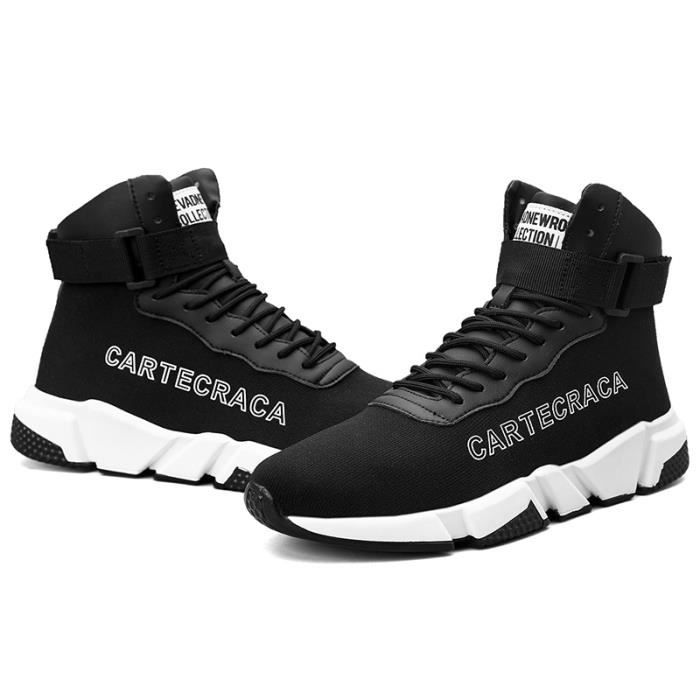 Basket noir plateforme homme Clearance