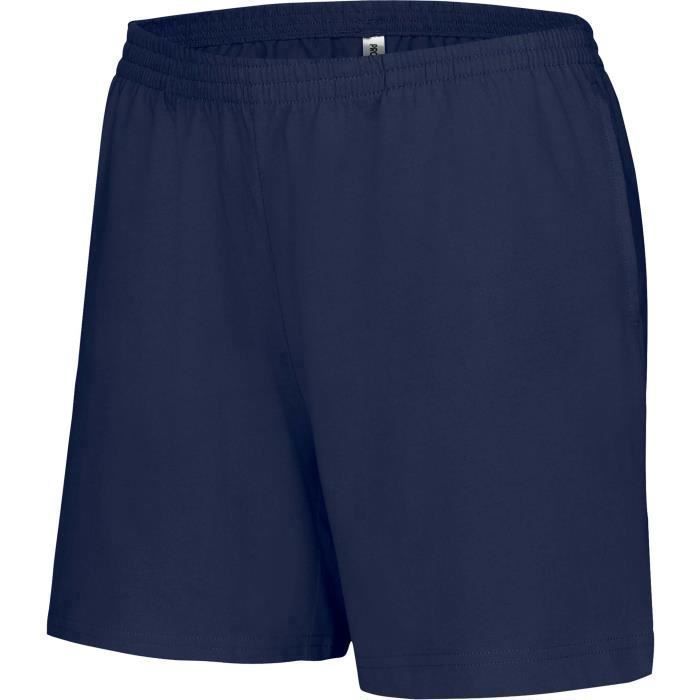 Short femme Proact Sport - Bleu marine - Multisport Short femme Proact Sport - Bleu marine - Multisport