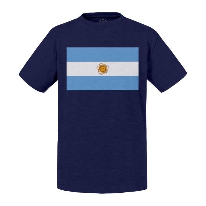 T-shirt Enfant NILE Drapeau Australien – Vintage Rétro, Bleu, Taille 6