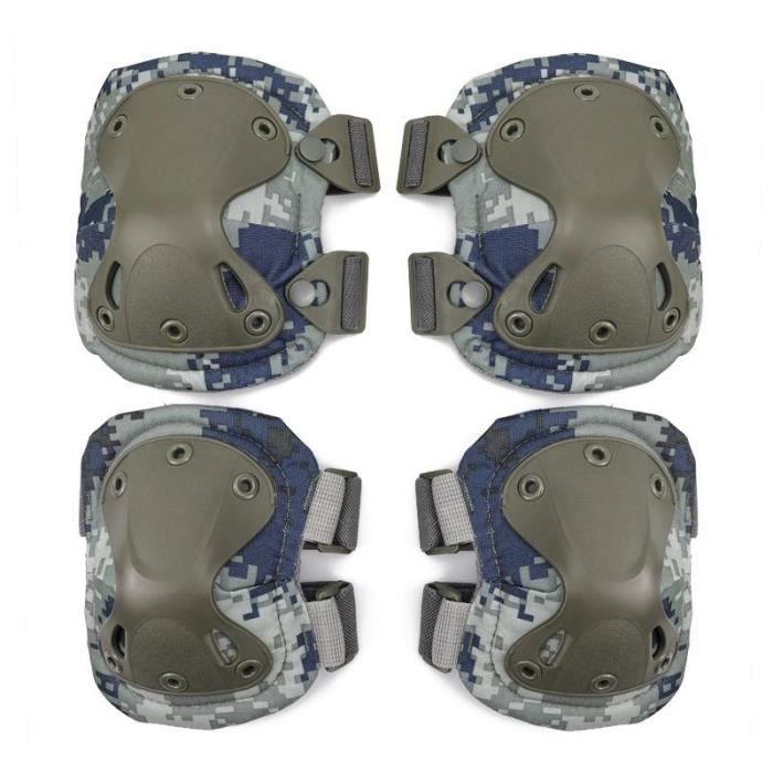 Lot De 2 Genouillères Et Coudières Pour Baignoire Bébé – 4 Poches De Rangement – Antidérapant Et Confortable