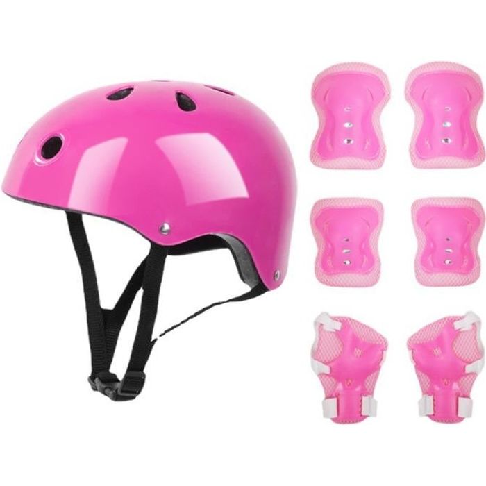 Casque de Vélo Enfant Réglable Sets de Protection pour Planche à roulettes,  Patins à roulettes de Scooter pour Enfants de 3 à 8 Ans - Cdiscount Sport