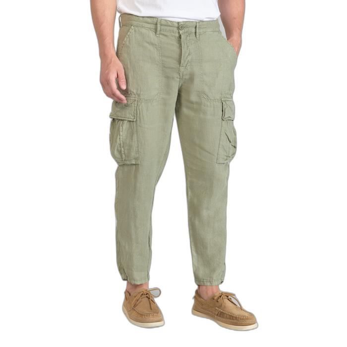 Pantalon Homme LE TEMPS DES CERISES Oddo Coupe Loose Sea Spray Sea spray Cdiscount Pret a Porter