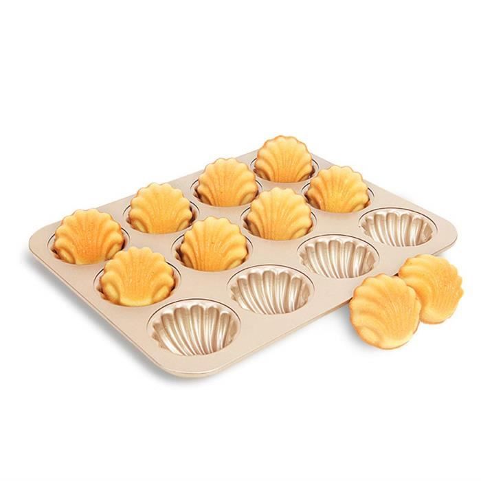 Mqupin Moule A Gateau Pour 12 Madeleine Trous En Forme De Coquillage Antiadhesif Cuisine Biscuit Bakeware Cdiscount Maison Mqupin Moule A Gateau Pour 12 Madeleine Trous En Forme De Coquillage Antiadhesif Cuisine Biscuit Bakeware Cdiscount Maison