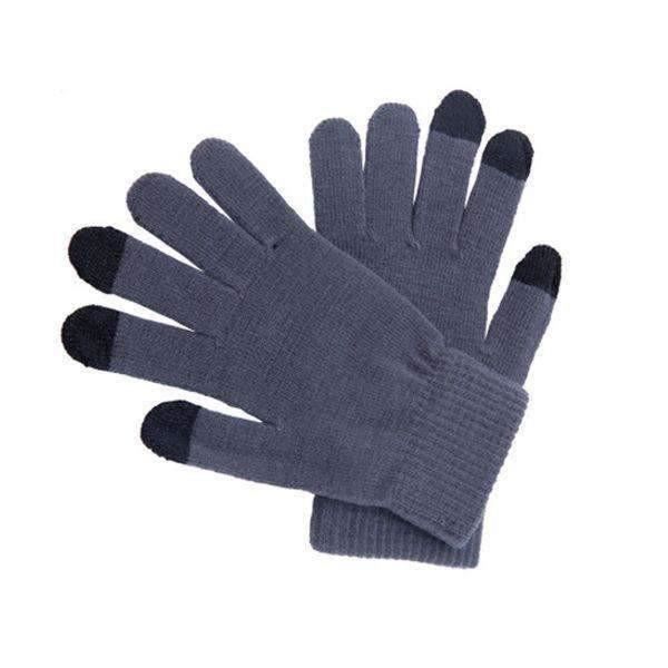 Gants Femme tactiles Polaire Recyclée Gris