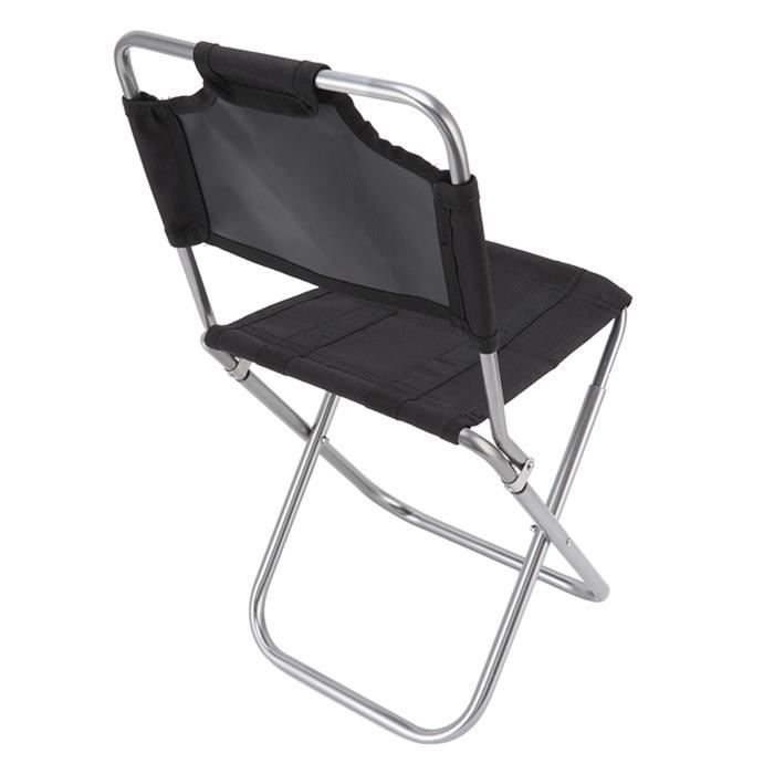 BELEEV Chaise Pliante Camping Portable Légère - Fauteuil Aluminium Confortable Avec Poches Latérales Pour Plage, Randonnée, Festivals