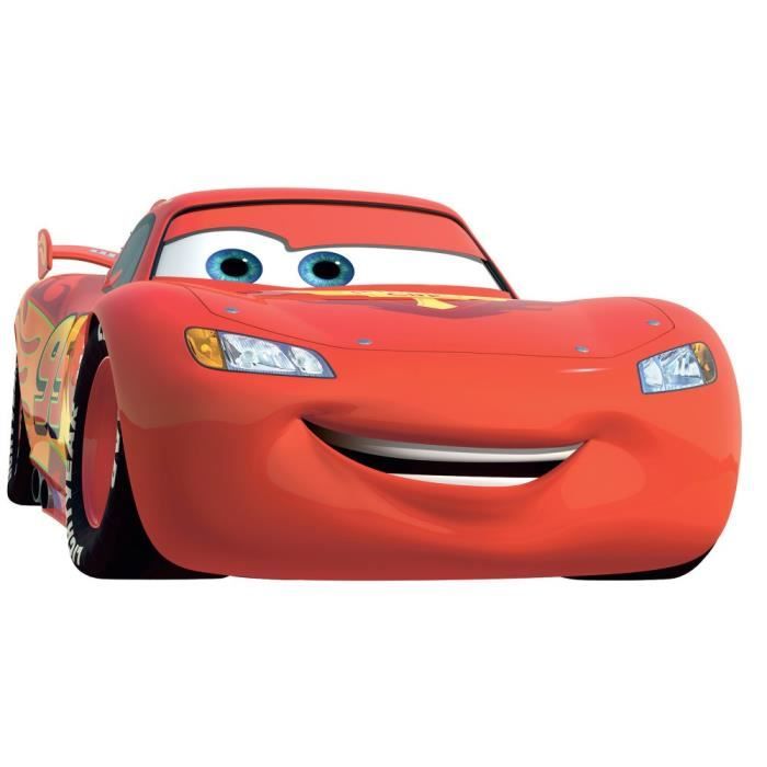 ROOMMATES Sticker géant CARS LIGHTNING MCQUEEN NUMERO 95 repositionnable 45,7cm x 101,6cm