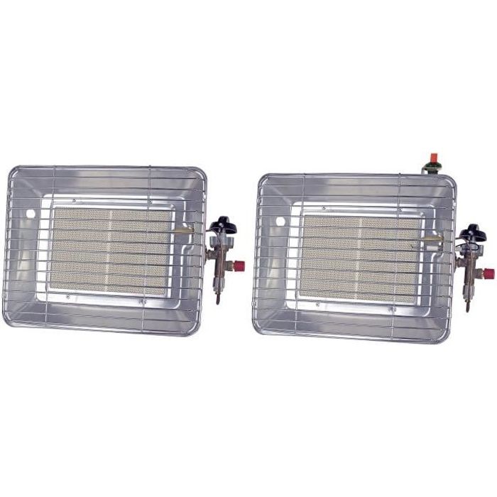 Infrarouge chauffage chauffage au gaz gaz avec piezo ALLUMAGE INCL 227 g gaskartuschen