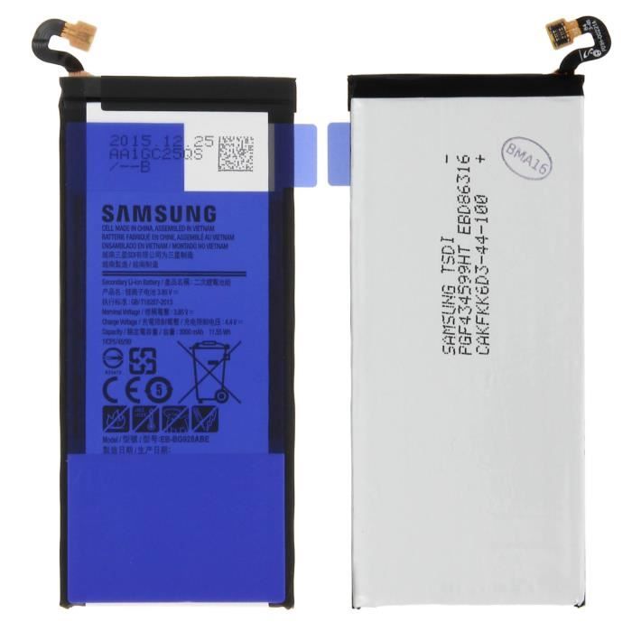 BATTERIE SAMSUNG GALAXY S6 EDGE EB-BG925ABA 0 CYLCE 100% Neuve Haute Qualité ✅ BATTERIE SAMSUNG GALAXY S6 EDGE EB-BG925ABA 0 CYLCE 100% Neuve Haute Qualité ✅