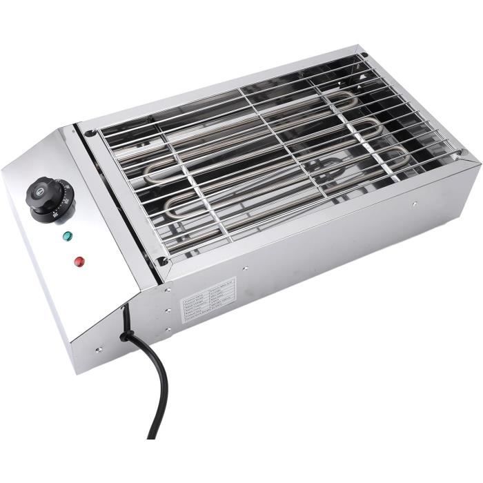 Nettoyeur Acier Inoxydable Nettoyeur De Gril Électrique Sans Fil - Rouleau Rotatif 350tr/min, LED, Rechargeable - Pour Barbecue Nettoyeur Barbecue Rechargeable