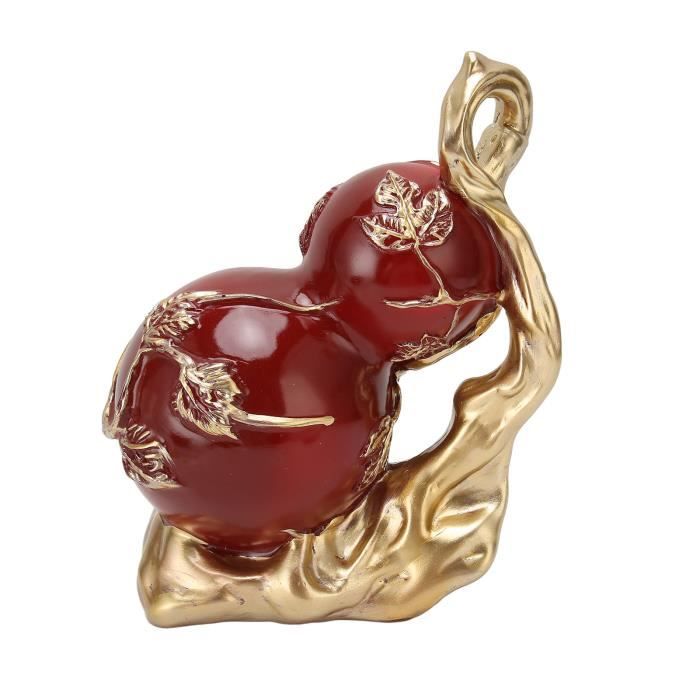 Pommier Cristal BTSKY - Décoration Table Feng Shui - 6 Pommes Amovibles - 14cm - Cadeau Élégant