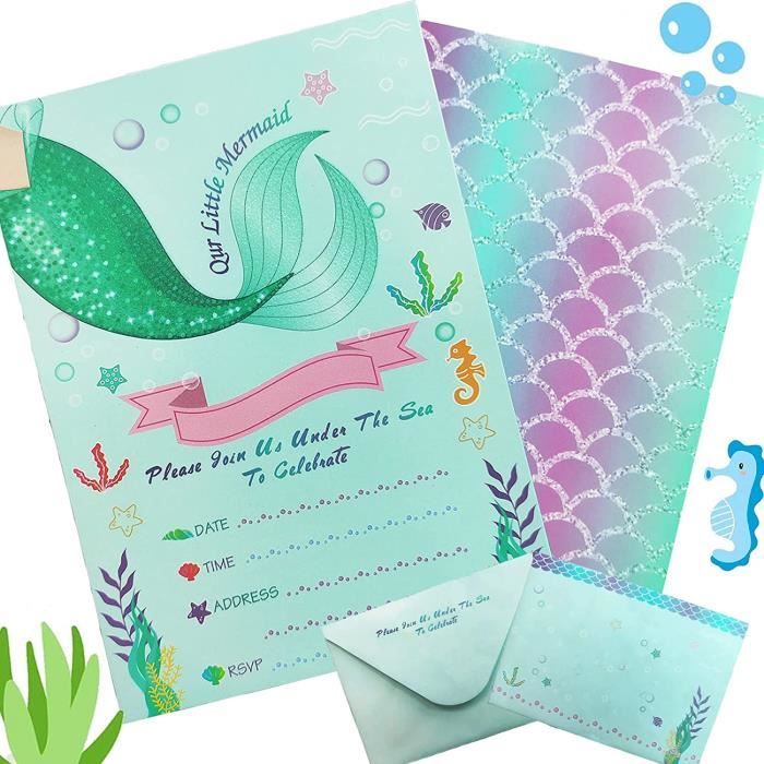 M & G Mustard & Gray Lot De 36 Invitations Et Enveloppes Pour