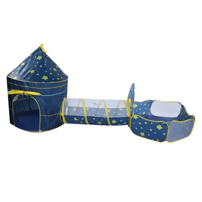 Tente tipi pour enfant avec lumières Nukido - gris avec étoiles Tente tipi pour enfant avec lumières Nukido - gris avec étoiles