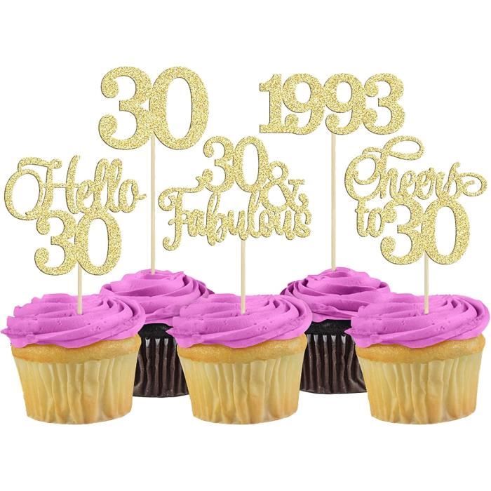 Décorations Gothiques Pour Gâteaux Halloween – 28 Pièces – Crânes, Roses, Papillons – Pour Anniversaire Et Fêtes - 8