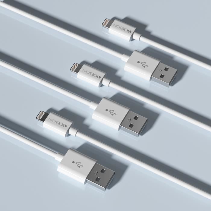 Câble USB C vers Lightning 3M [Certifié Apple MFi],Cable iPhone Chargeur  iPhone Charge Rapide Cable Lightning USB C Cordon Chargeur pour iPhone 14  13 12 Pro Max/11/XS/XR/X/8 : : Informatique