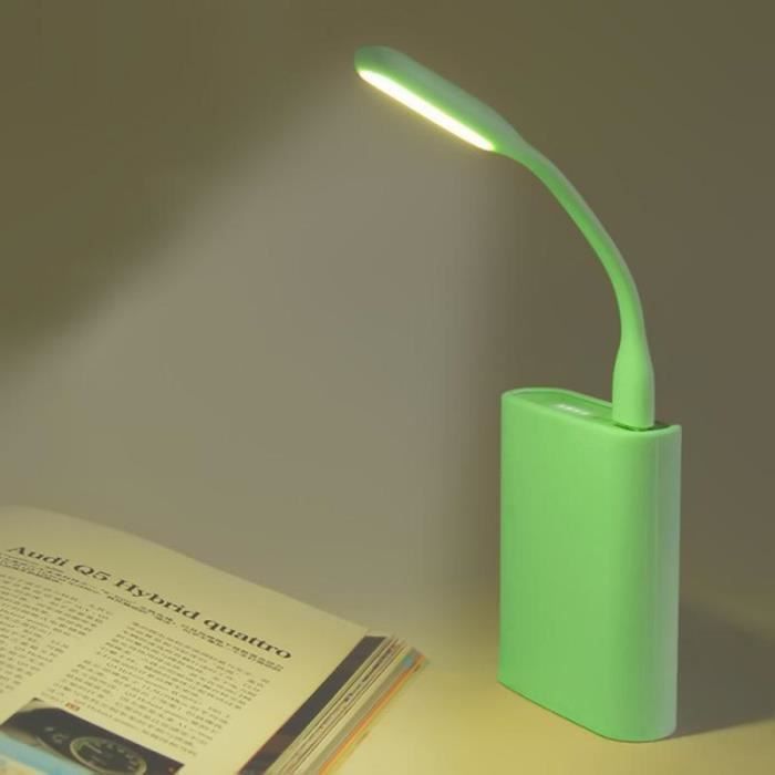 1pc Mini USB Lampe LED Portable Pliable Flexible Livre Lumière pour Ordinateur Portable De Couleur Aléatoire 