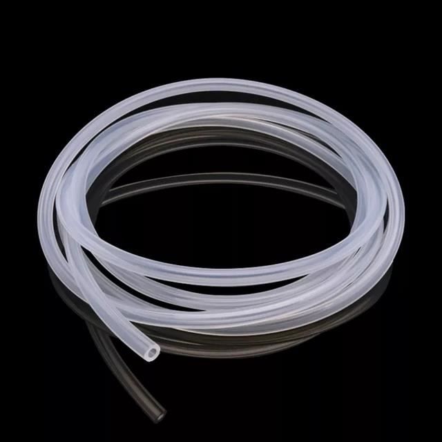 Tuyau Silicone Haute Température 3m - ID 4mm OD 8mm - Résistant Pression & Chaleur Pour Auto, Aquarium & Transfert Air/Eau