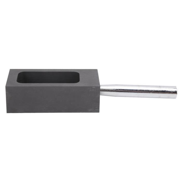 Moule à Lingot Graphite 1/2 28,3g Pour Fonte Et Affinage Or Et Argent - LLF