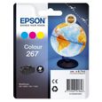 EPSON Multipack 267 - Globe -  Cyan, Magenta, Jaune  (C13T26704020)-1