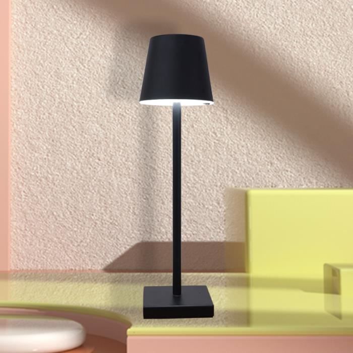 Lampe de table de travail LED aste sans fil, style moderne intérieur, lampes  de table de