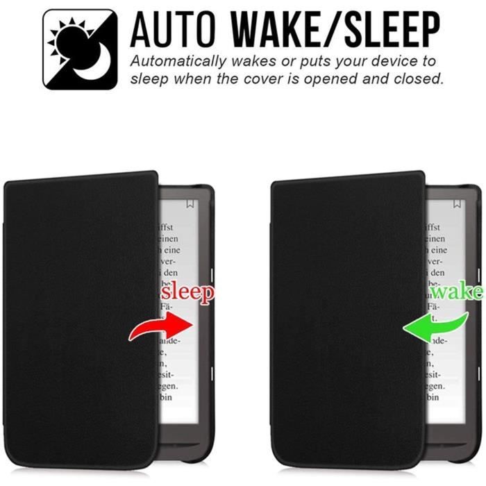 Coque Rabat Protection Pour Liseuse Pocketbook InkPad 3 / 3 Pro / Color - Marque Kwmobile